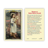 Ambrosiana 800-1286 St. Maria Goretti Prayer Holy Card