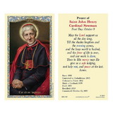 Ambrosiana 800-1289 Saint John Henry Cardinal Newman Laminated Holy Card - 25/pk