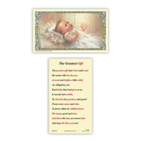 Ambrosiana 800-1464 Baptism - The Greatest Gift Holy Card