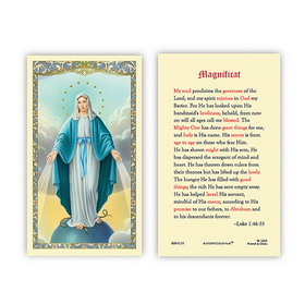 Ambrosiana 800-4233 Our Lady of Grace Magnificat Holy Card