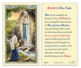 Ambrosiana 800-4305 Our Lady Of Lourdes Holy Card