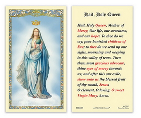 Ambrosiana Ambrosiana Mary, Of Laminated Holy Card
