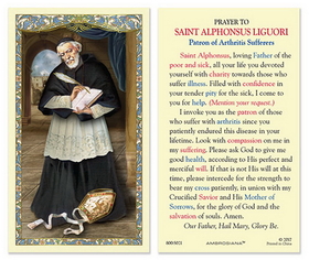 Ambrosiana Ambrosiana Saint Holy Card
