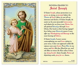 Ambrosiana 800-5564 Saint Joseph And Child Laminated Holy Card