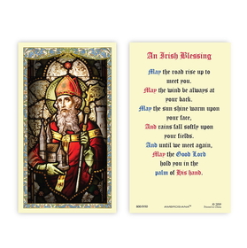 Ambrosiana 800-5950 Saint Patrick Holy Card