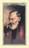 Ambrosiana 800-6020 Saint Pio Laminated Holy Card