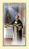 Ambrosiana 800-6210 Saint Thomas Aquinas Laminated Holy Card