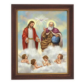 Gerffert 81-537 12.5" Framed Print - Holy Trinity