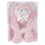 Stephan Baby 120406 Blanket Toy Set - Pink Elephant