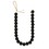 47th & Main AMR411 Decor Beads - Black Glass