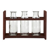 47th & Main AMR607 Mini Bottle Vase - 3 Glasses