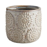 47th & Main AMR975 Flower Embossed Pot - Large