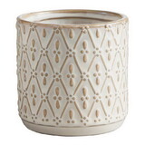 47th & Main AMR983 Pattern Embossed Pot - Small