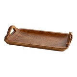 47th & Main AMR989 Wooden Tray with Handles
