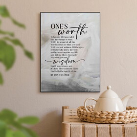 P.Graham Dunn ART0785 Ron Tranmer Art Print - One's Worth