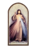Gerffert B2318 Marco Sevelli Arched Plaque - Divine Mercy