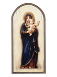 Gerffert B2322 Marco Sevelli Arched Plaque - Madonna And Child