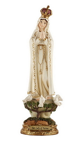 Avalon Gallery B2348 Our Lady Of Fatima 8" Statue