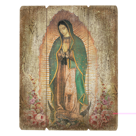 Gerffert B3123 Our Lady Of Guadalupe Pallet Sign
