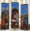 Celebration Banners B4130 Stained Glass Nativity Banner Set