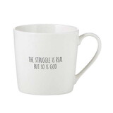 Faithworks B4291 Cafe Mug - The Struggle is Real