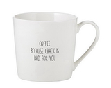Christian Brands B4388 Coffee Because Café Mug