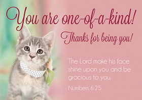 Christian Brands B4623 You are one-of-a-kind!  Thanks for being you!