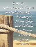 Christian Brands B4645 Be Strong and Courageous
