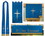 RJ Toomey B4735 Maltese Jacquard Set of 3: Blue - Includes B4732-B4734