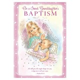 Alfred Mainzer BAP37133 On a Sweet Granddaughter's Baptism - Granddaughter Baptism Card