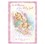 Alfred Mainzer BAP37134 On the Baptism of Your Baby Girl - Baby Girl Baptism Card