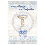 Alfred Mainzer Alfred Mainzer As You Baptize Your Baby - Baby Baptism Card