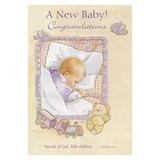 Alfred Mainzer BC37121 A New Baby Congratulations Card