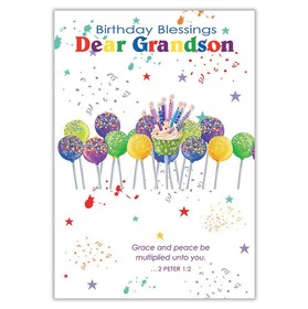 Alfred Mainzer Alfred Mainzer Birthday Blessings Grandson Birthday Card