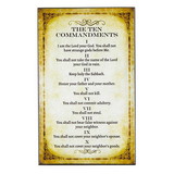 Berkander BK-12090 Ten Commandments Plaque