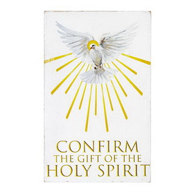 Berkander BK-12115 Confirm The Gift To The Holy Spirit Plaque
