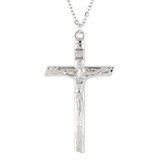 Berkander BK-12141 Log Crucifix Necklace