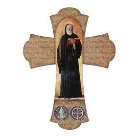Berkander BK-12157 Saint Benedict Wall Cross