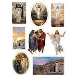Berkander BK-12260 Catholic Stickers - Easter