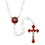 Berkander BK-12261 Crystal Faceted Confirmation Rosary