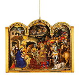 Berkander BK-12293 Adoration Of The Magi Christmas Ornaments