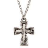 Berkander BK-12312 Contemporary Cross Necklace