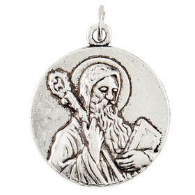 Berkander BK-12323 Silver Saint Benedict Medals