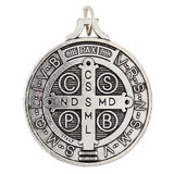Berkander BK-12326 Silver Saint Benedict Medals