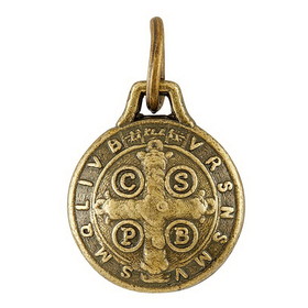 Berkander BK-12333 Gold Saint Benedict Medals