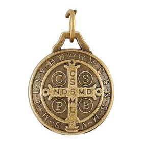 Berkander BK-12335 Gold Saint Benedict Medals