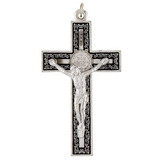 Berkander BK-12357 Black Saint Benedict Crucifix