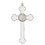 Berkander BK-12362 White Saint Benedict Crucifix