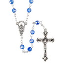 Berkander BK-12412 Aqua Glass Bead Rosary