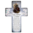 Berkander BK-12435 Prayer Cross - Saint Michael